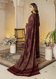 Tehzeeb by Riaz Arts Unstitchedd Velvet Jacquard 3Pc Suit TL-46