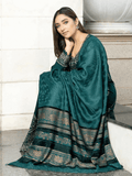 Tehzeeb by Riaz Arts Embroidered Suit With Velvet Shawl TL-70-2