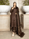 Tehzeeb by Riaz Arts Embroidered Suit With Velvet Shawl TL-77