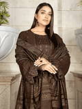 Tehzeeb by Riaz Arts Embroidered Suit With Velvet Shawl TL-77-1