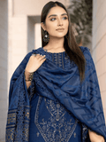 Tehzeeb by Riaz Arts Embroidered Suit With Velvet Shawl TL-80