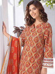Gul Ahmed Mother Tribute Printed Lawn 2Pc Suit TL-22030 - FaisalFabrics.pk