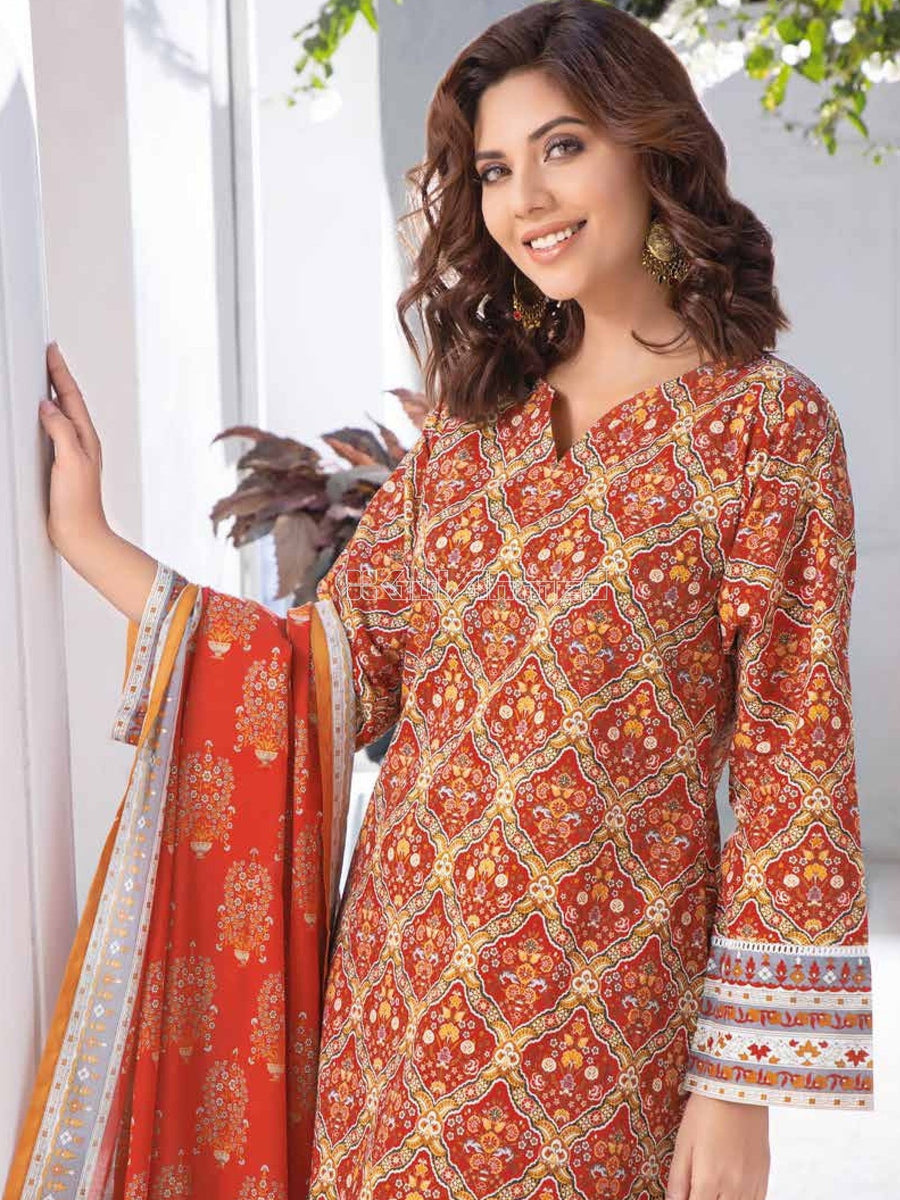 Gul Ahmed Mother Tribute Printed Lawn 2Pc Suit TL-22030 - FaisalFabrics.pk