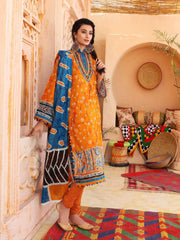 Gul Ahmed Batik Inspirational Digital Printed Eid Lawn 2 PCS Suit TL-367 - FaisalFabrics.pk