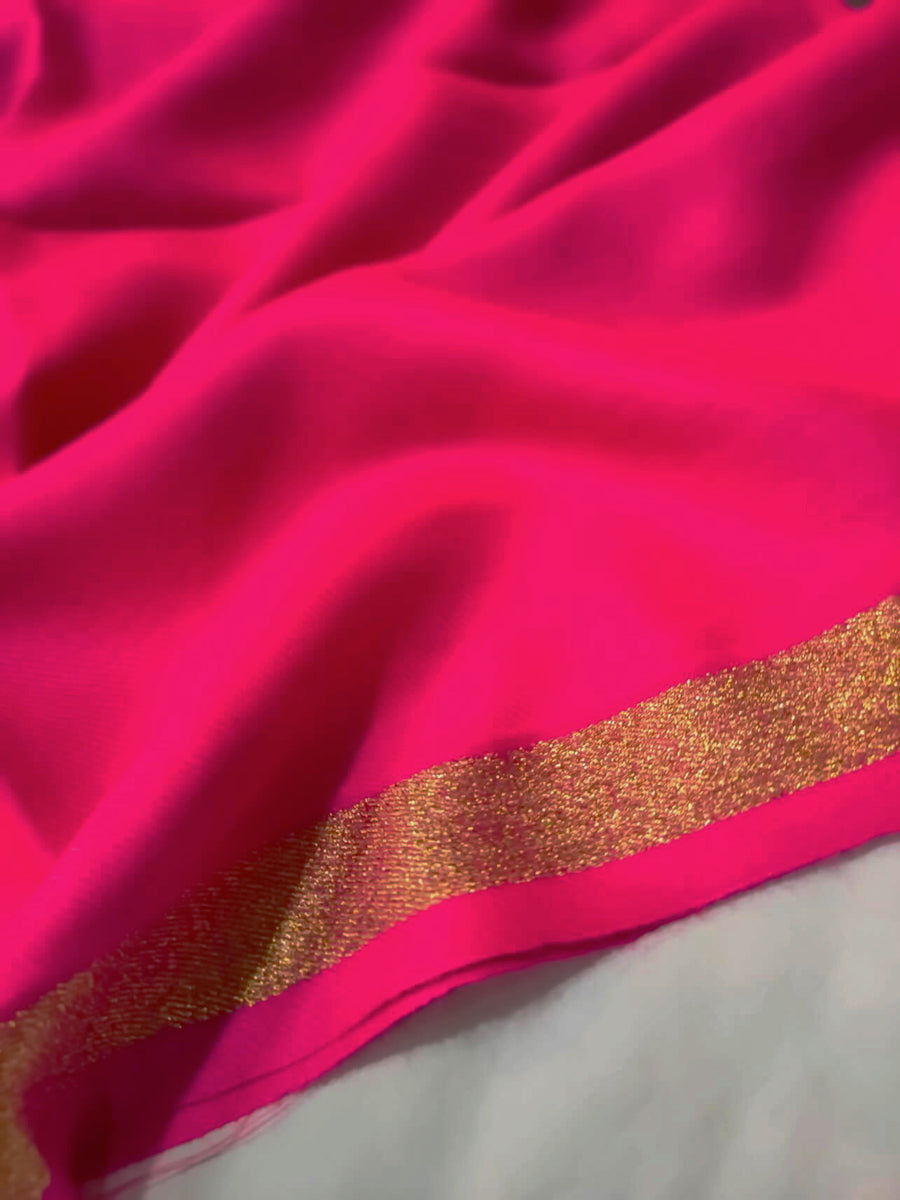 Womens Pashmina Wool Shawl with Banarasi Border TS-05 - FaisalFabrics.pk
