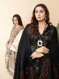 Tehzeeb by Riaz Arts khaddar with Jacquard Shawl 3Pc Suit TL-150-3