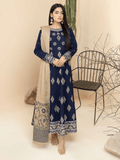 Tehzeeb by Riaz Arts khaddar with Jacquard Shawl 3Pc Suit TL-154