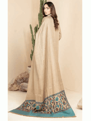 Tehzeeb by Riaz Arts khaddar with Jacquard Shawl 3Pc Suit TL-161-2