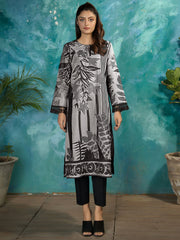 LimeLight Summer Unstitched Jacquard 1 Piece Printed Shirt U1355 Off White - FaisalFabrics.pk