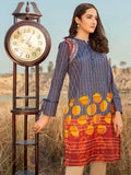 LimeLight Festive Eid Lawn Unstitched 1PCS Printed Shirt U1491 Blue - FaisalFabrics.pk