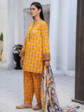 LimeLight Festive Eid Lawn Unstitched 2 Piece Printed Suit U1575 Yellow - FaisalFabrics.pk