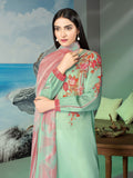 LimeLight Summer Unstitched Printed Lawn 3 Piece Suit U1626 Sea Green