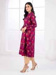 LimeLight Winter Unstitched Printed Khaddar 1Pc Shirt U2049 Magenta