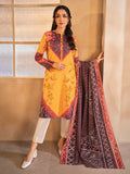 Limelight Winter Unstitched Khaddar Printed 2PC Suit U2061 Yellow