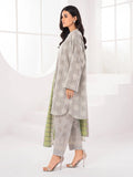 LimeLight Winter Unstitched Printed Khaddar 3Pc Suit U2119 Grey