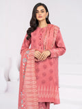 LimeLight Winter Unstitched Printed Khaddar 3Pc Suit U2119 Pink