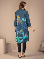 LimeLight Summer Unstitched Printed Lawn 1 Piece Shirt U2212 Blue