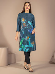 LimeLight Summer Unstitched Printed Lawn 1 Piece Shirt U2212 Blue