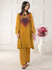 LimeLight Summer Unstitched Printed Lawn 1 Piece Shirt U2366 Yellow