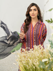 LimeLight Vol-02 Summer Unstitched Printed Lawn 2 Piece Suit U2393 Orange