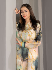 LimeLight Summer Unstitched Printed Lawn 1 Piece Shirt U2407 Tea Pink