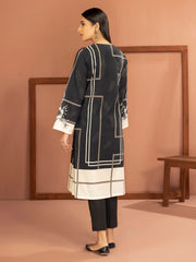 LimeLight Winter Unstitched Printed Khaddar 1Pc Shirt U2507 Black