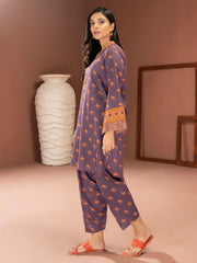 LimeLight Winter Unstitched Printed Khaddar 1Pc Shirt U2517 Purple