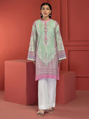 LimeLight Summer Unstitched Printed Lawn 1 Piece Shirt U2524 Mint