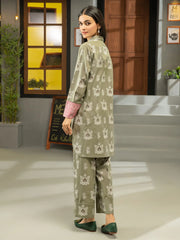 LimeLight Winter Unstitched Printed Cotton 1Pc Shirt U2529 Grey
