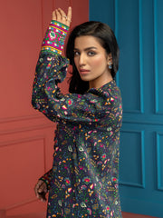 LimeLight Summer Unstitched Printed Lawn 1 Piece Shirt U2539 Navy Blue