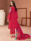 LimeLight Winter Unstitched Printed Khaddar 2Pc Suit U2576 Pink