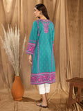 LimeLight Winter Unstitched Printed Khaddar 1Pc Shirt U2636 Turquoise