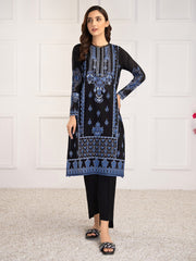 LimeLight Summer Unstitched Printed Lawn 1 Piece Shirt U2646 Black
