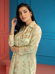 LimeLight Summer Unstitched Printed Lawn 1 Piece Shirt U2764 Mint