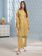 LimeLight Vol-02 Summer Unstitched Printed Lawn 1 Piece U2815 Parrot Green