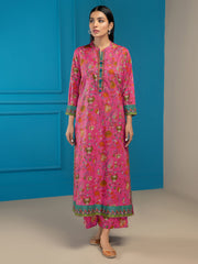 LimeLight Summer Unstitched Printed Lawn 1 Piece Shirt U2833 Pink