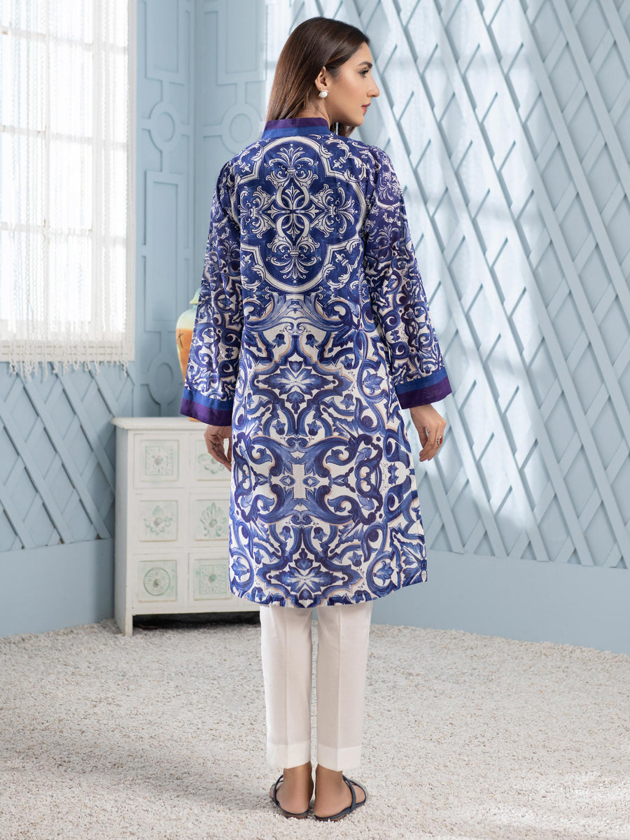 LimeLight Vol-02 Summer Unstitched Printed Lawn 1 Piece U2834 Blue