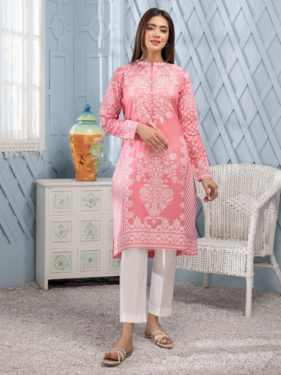 LimeLight Vol-02 Summer Unstitched Printed Lawn 1 Piece U2929 Pink