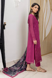 IZNIK Exclusive Embroidered Luxury Lawn Unstitched 3Pc Suit - CHARM PINK