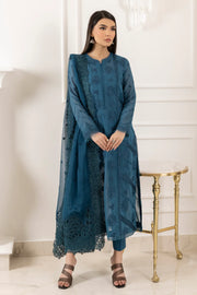 IZNIK Exclusive Embroidered Luxury Lawn Unstitched 3Pc Suit - ERIN