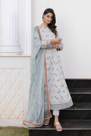 IZNIK Exclusive Embroidered Luxury Lawn Unstitched 3Pc Suit - OPAQUE