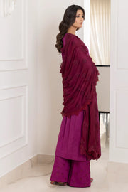 IZNIK Exclusive Embroidered Luxury Lawn Unstitched 3Pc Suit - RUBY