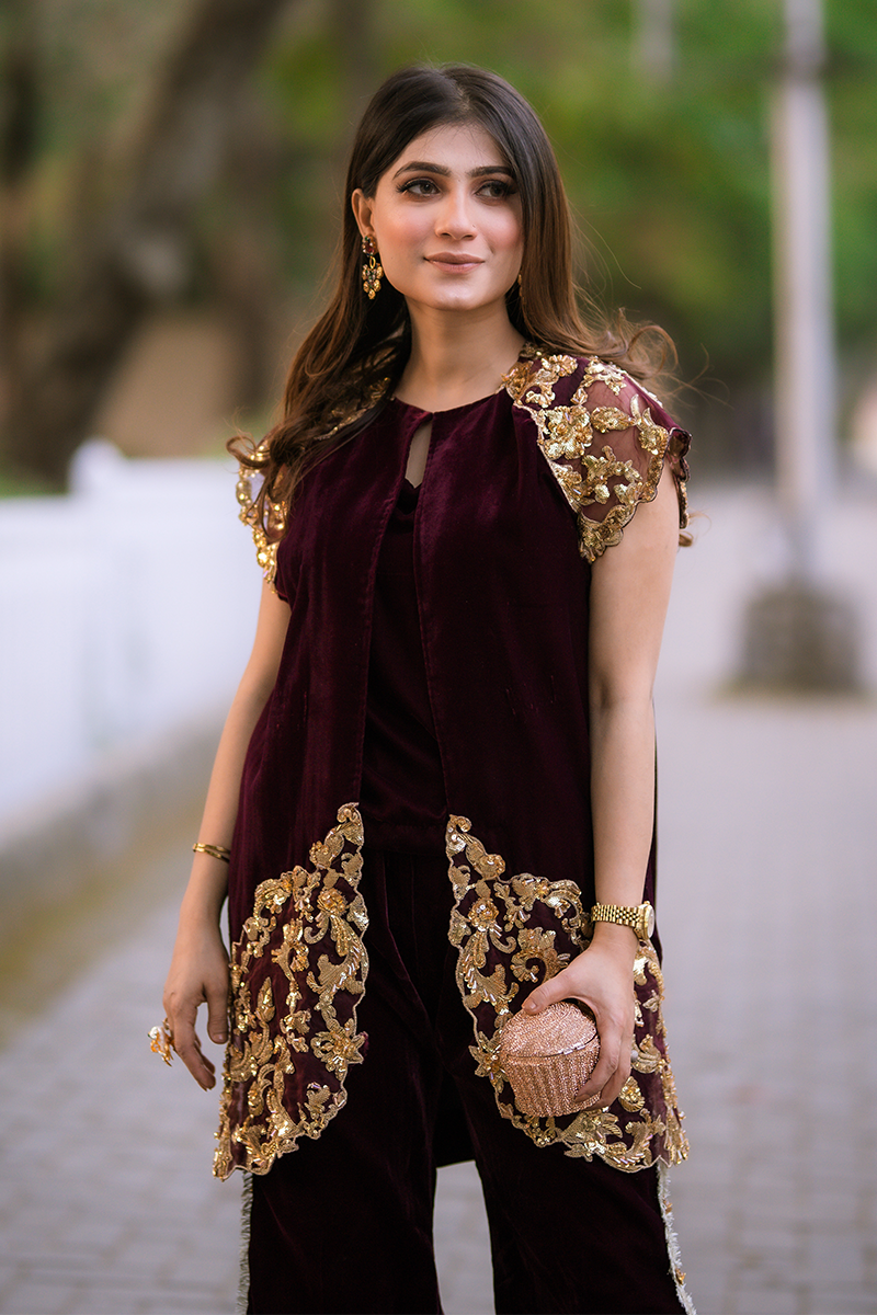 Maria Osama Khan Luxury Pret - V-002