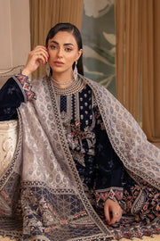 Ramsha Velvet Collection Vol-05 Unstitched Embroidered 3Pc Suit V-501