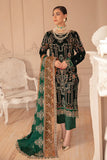 Ramsha Velvet Collection Vol-05 Unstitched Embroidered 3Pc Suit V-502