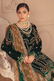 Ramsha Velvet Collection Vol-05 Unstitched Embroidered 3Pc Suit V-502