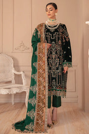 Ramsha Velvet Collection Vol-05 Unstitched Embroidered 3Pc Suit V-502