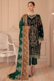 Ramsha Velvet Collection Vol-05 Unstitched Embroidered 3Pc Suit V-502