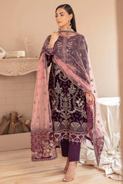 Ramsha Velvet Collection Vol-05 Unstitched Embroidered 3Pc Suit V-505