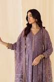Alizeh Fashion Rang e Mehr Embroidered Chiffon 3Pc Suit D-01 AQEEQ